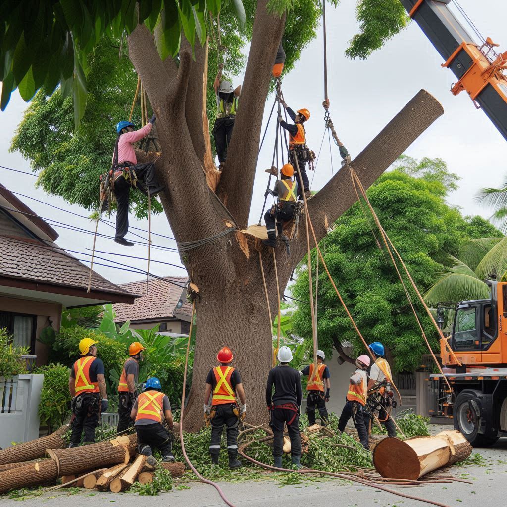 Professional Large Tree Removal Services In Westwood Massachusetts