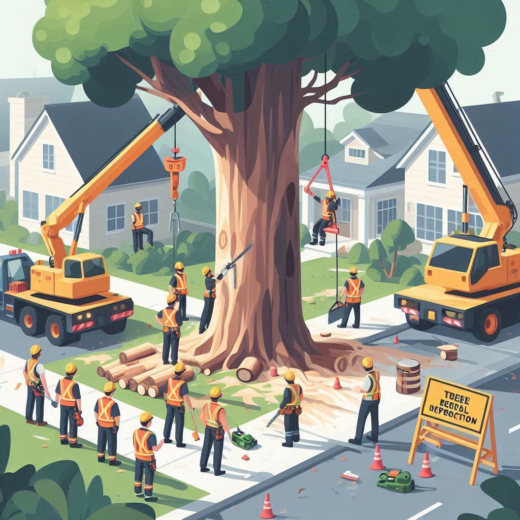 Complete Tree Removal Services Near Me - Westwood MA